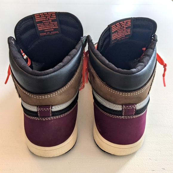 NIKE AIR JORDAN 1 Retro High OG "Hand Crafted" Sneakers - Picture 5 of 13